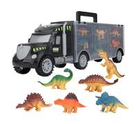 Genérico Truck Toy, Dinosaur Figures, Transport Fun Educational Play Imaginative Exploration Interactive Learning, Play Set Fun for Birthday Children's Day Thanksgiving 15.75x3.94x3.35inches