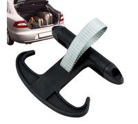 Genérico Trunk Hook - ABS 13.5x10.5cm | Auto Fold Cargo Hook, Elastic U Shaped Car Organizer Hooks Multifunctional Interior Accessory For SUV Truck RV Lorry Car Trunk Storage Use
