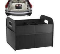 Genérico Trunk Organizer for Car | Trunk Car Organizer Foldable Box,30L Waterproof Box Multiple Compartments Holder for Travel Road Trips Commuting Adventure Family Outings