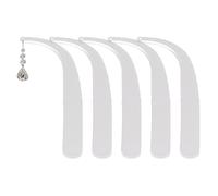 Genérico Try Sticks Earrings - Practical Display Sample Tool Bend-Shape Transparent Acrylic Earring Try-On Stick | Handy on Sticks Earrings | Display Props Tool - Strip for