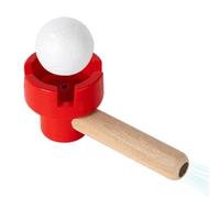 Genérico Tube Ball Blowing Toy - Floating Balance Game Blower Set | Lightweight Interactive Stress Relief Hand Eye Coordination Training Fun Activity for Kids, Party, Playtime Learning