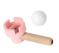 Genérico Tube Ball Blowing Toy - Floating Balance Game Blower Set | Lightweight Interactive Stress Relief Hand Eye Coordination Training Fun Activity for Kids, Party, Playtime Learning