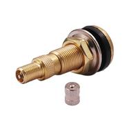 Genérico Tubeless Valve Stem | Brass TR618A Agriculture Valve Stem | Tire Tools- Tire Ballast Ti-re Valves- Tir-e S-em Ti-re Va- St-em Caps For Tractor Industrial Use Industrial Agricultural Wheels