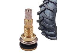 Genérico Tubeless Valve Stem, Brass TR618A Tire Valve Stem, Agriculture Tire Valves Stems For Tractor Industrial Use Tires Tools Replacement Valves Stems Caps durrable Fit Heavy Equipment Maintenance