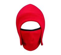 Genérico tubo de esquí polar térmico para hombres y mujeres, Warmer Windproof Breathable Cold Weather Gear for Skiing Outdoor Work Riding Motorcycle & Snowboarding Gorra El, rojo, Talla única