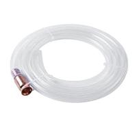 Genérico Tubo de sifón | Tubería de Transferencia de fluidos | Manguera de autocontrol antiestática multiusing con pezón de Cobre para de Agua 1.8m Bomba de Gasolina de Accesorios Vaciado