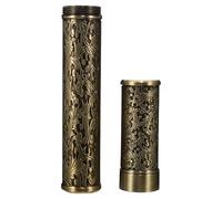 Genérico Tubo para Cigarros de Viaje de Metal Diseño Elegante, Resistente a Golpes y Presión, Adecuado para Almacenamiento Individual en Desplazamientos y Actividades Profesionales