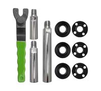 Generico Tuerca brida para amoladora angular - para pulidora de coche | Barra de conexión extensión herramienta | para soldadores mecánicos y talleres de garaje