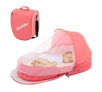 Genérico Tumbona Bebé - Algodón 38x40cm | Cápsula Tipo para bebé recién Nacido Que Duerme Junto a la Cama | Moisés portátil Plegable Suave para un Descanso, Siestas y Uso en Viajes