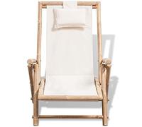 Genérico Tumbona de Exterior de bambú,Asientos de Exterior,Sillas de jardín-41893