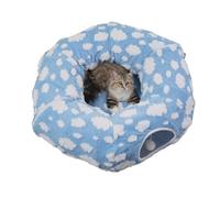 Generico Túnel para rosquillas para gatos, para animales domésticos, desmontable y lavable, túnel para rosquillas para gatos simpático - Para dormir, cachorro de animal o perro, habitación de Let