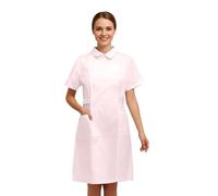 Genérico Túnica Médica Mujer Y Hombre Manga Corta Blusa Enfermera Uniforme Trabajo Traje Ayuda Cuidadosa Esteticista para Colegio Cosplay Trabajo Estudiante, A rosa., XXXL