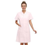 Genérico Túnica Médica Mujer Y Hombre Manga Corta Blusa Enfermera Uniforme Trabajo Traje Ayuda Cuidadosa Esteticista para Colegio Cosplay Trabajo Estudiante