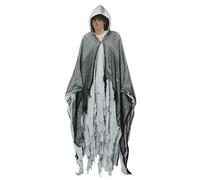 Genérico Túnica Terrorífica De Halloween, Prendas De Disfraz Temático Unisex | Capa Espeluznante Para Adultos - Accesorios De Cosplay Multifuncionales Para Fiestas De Halloween, Actividades De Juegos