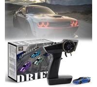 Genérico Turbo Racing 1/76 RC, Mini Turbo Drive 1/76 Scale RC Micro Drift Car for Desk, Small Tabletop Drift Tiny Remote Control Fast Turbo Twist Racing with Gyro Full (#8)