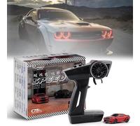 Genérico Turbo Racing 1/76 RC, Mini Turbo Drive 1/76 Scale RC Micro Drift Car for Desk, Small Tabletop Drift Tiny Remote Control Fast Turbo Twist Racing with Gyro Full (#2)