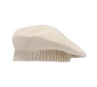 Genérico Turco Boina Caliente de Lana de Punto de Color Sólido para Mujeres Sombrero de Otoño e Invierno Casual Vaquero Rosa, beige, M