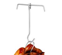 Genérico Turkey Hook, Stainless Lifting Hanger, Thanksgiving Stainless Steel Turkey Hook, Fryer Hooks For Thanksgiving Kitchen Restaurant Fried Food Poultry Meat Frying Cooking Outdoor Use