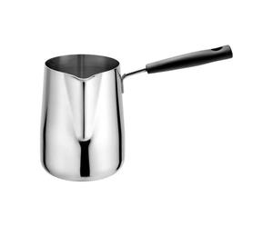 Genérico Turkish Coffee Pot 600ml/20oz - 304 Stainless Steel Coffee & Butter Warmer | Premium Milk Frothing Jug With Pouring Spout | Induction Compatible Briki Jug