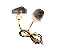 Genérico Turn Signals for Motorcycles - LED Signals Light for Motorbike - Waterproof Motorcycle Turn Lights for Camping, Racing, Urban, Dirt, Touring, Scooter