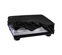 Genérico Turntable Cover, Fabric Turntable Dust Protector, 16.93x12.99x5.12 Inches Protective Soft Sleeve Case for Record Player in Stereo, DJ Booth, Home Studio and Bedroom