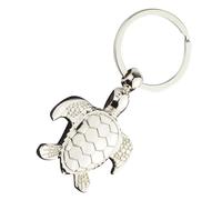 Genérico Turtle Key Ring Charm - Creative 3D Sea Turtle Keychain, Fun Novelty Keyfob Pendant, Compact Portable Decorative Accessory | Playful Giftable Key Holder For Kids Girls Boys Women Men