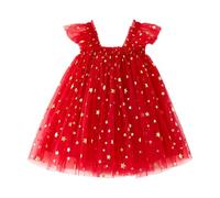 Genérico Tutu Ballet Niña Tutu Niña Falda Vestido Navideño Sin Mangas para Fiestas Y Baile, Disfraz Festivo Ideal para Actuaciones Escolares Y Reuniones Familiares