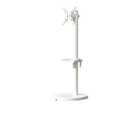 Genérico TV Mount, Soporte for TV con Ruedas for televisores de Pantalla Plana Curva 10 a 42 Pulgadas, Altura Ajustable Estante/Bandeja VESA 200x200 mm,For Televisions(BET300 with clamp)