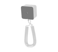 Genérico TV Remote Holder - Magnetic Anti-Theft Remote Control Caddy | TV Remote Holder - Magnetic Anti-Theft Control Caddy With Retractable String For Secure Living Room Organisation
