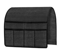 Genérico TV Remote Holder - Non-Slip Armrest Organizer | 48x89cm Fabric with Multiple Storage Pockets for Remotes Cellphones Tablets Books Snacks Drinks Bedside Chair Couch Living Room