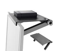 Genérico TV Shelf - 12.99 Inch Adjustable No Drill Shelf | Wall Mounted TV Bracket for Cable Box, DVD Player Game Console, Routers Speakers and Sound Bar Stand for Dorm Apartment Hotel