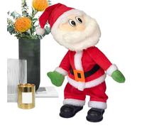 Genérico Twerking Santa - 19x13x34cm de Santa Claus de Peluche Cantando y Bailando | Juguete de Navidad de Santa Claus | Juguetes Animados de Navidad de Santa Claus | Papá Noel para unas vacaciones