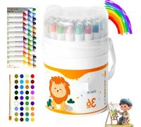 Genérico Twist Crayons: The Ultimate Mess-Free Art Set for Kids, Twist Crayons for Kids Ages 4-8, 12/24/36/48 Colors Washable Jumbo Twistable Crayon, Ultra-Silky Easy-Grip Art Supplies (36pcs)