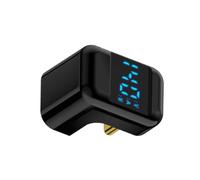 Genérico Type C Adapter - 180 Degree U-Shaped Digital Display USB C Adapter | 40Gbps 140W PD3.1 Fast Charging For Laptop Tablet Phone | 8K@60Hz Video, Real-Time Voltage Wattage Display, Portable