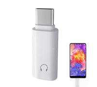 Genérico Type-C to 3.5mm Headphone Adapter, Stereo Audio Connector, Plug-and-Play Converter: Compact to AUX Jack for Phone, Tablet, Laptop, Speaker, and Amplifier Audio Compatibility