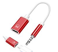 Genérico Type C To 3.5mm Headphone - Car | Stereo Cord Female Flat Head Earphone Converter Adapter Male For Answering Calls Auxiliary Audio Aux Connector Jack Phone Laptop Tablet Speaker Music Sound