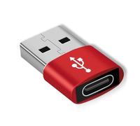 Genérico Type C to USB Charging Adapter, Portable Fast Charging Converter for Phone Tablet PC Desktop Use, Compact Power Delivery Connector for Home Car Office Travel Data and Quick Power Accessory