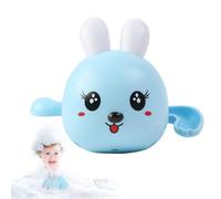 Genérico Uhrwerk-Badespielzeug - Badewannenspielzeug für Kinder | Schwimmender Hase Uhrwerks Kinders-Duschwannenspielzeug Tier-Pool-Spielzeug ABS-Kunststoff Wasser-Spielset Blau, 1 Stück