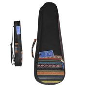 Genérico Ukulele Carry Bag, Concert Padded Ukulele Case, Ethnic Woven Pattern Backpack, Long Lasting and Lightweight, Ideal for Party, Daily Use, Concerts and Travel