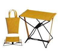 Genérico Ultra Light Build - Folding Camp Stool, Washable Nylon for Hiking Relief, Mobile Pocket Chair, Durable Travel Seat with Tear Resistant Cloth, Outdoor Seating Pro for Trekking Resting Waiting