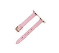 Genérico Ultra Thin Leather Casual Wrist Band for 1-10 SE 2 Women's Strap for 38/40/41/42/44/45/46/49mm(Rosa,38 40 41 S10-42MM)