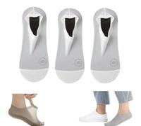 Genérico Ultra Thin Liner Non Slip No Show Socks, Invisible Ice Silk Breathable Anti-Slip Socks, Unisex Low Cut Moisture-Wicking Sock