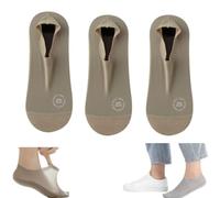 Genérico Ultra Thin Liner Non Slip No Show Socks, Invisible Ice Silk Breathable Anti-Slip Socks, Unisex Low Cut Moisture-Wicking Sock