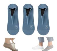Genérico Ultra Thin Liner Non Slip No Show Socks, Invisible Ice Silk Breathable Anti-Slip Socks, Unisex Low Cut Moisture-Wicking Sock