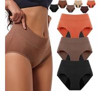 Genérico Ultradries Leakproof Panties, Washable & Reusable 3-Layer Leakproof Comfortable Underwearfor Women Over 60+ (3PCS-H,XL)