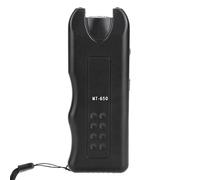 Genérico Ultrasonic Bark Controller, Dog Training Tool, Pet Behavior Corrector, Led Flashlight Feature, Safe Sound Emission, Indoor Outdoor Use, 5.12x1.85x0.98 Inches Black 1 Piece