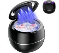 Genérico Ultrasonic UV Denture Cleaning Dome,Professional Portable Retainer Cleaner Machine,Deep Cleaning & 42,000hz High-Frequency Waves for Night,Guards,Braces,Aligner,Toothbrush,Jewelry (Black)