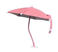 Genérico Umbrella Cell Phone Holder,6-Rib Nylon Frame Holder | Umbrella For Sun, Mini Cell Phoned, Mobile Phone
