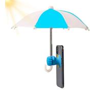 Genérico Umbrella Phone Shade | Smartphone Suction Cup Protector | Mini Cell Phone Sun Shade | for Beach Pool Vacation Commuting Road Trips Video Watching Navigation