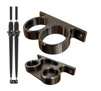 Genérico Umbrella Stand For Entryway - Space-Saving Heavy Duty Wall-Mounted RV Storage with Rainwater Tray | Adaptable Umbrella Organizer - Effortless For Bedroom Office Patio Corner Floor Car